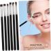 Healeved 18 Pcs Flat Eyebrow Brush Concealer Brush Eyeliner Brush Slanted Eye Brush Black Artificial Fiber - Buy Online on GoSupps.com