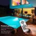 Kingwen 38W RGBW LED Pool Lighting - Waterproof Underwater Lamps with Remote Control | IP68 12V AC/DC - Buy Online on GoSupps.com