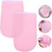 Mitaines Hydratantes en Cire de Paraffine Taille Fine 25x15 Cm pour Soin des Mains Femme Spa Confortables et Douces Couleur Rose Bord Blanc - Buy Online on GoSupps.com