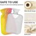 Yellow Pink Gradient Hot Water Bottle with Cover - 2L Heating Bottle for Pain Relief & Warmth | Ideal Hand & Feet Warmer for Women - International Shipping Available - Buy Online on GoSupps.com