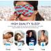 Light Blocking Crab Pattern Sleep Mask - Adjustable Soft Eye Cover for Men & Women | Ideal for Travel Naps and Sleeping - Buy Online on GoSupps.com