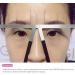 3-Point Eyebrow Ruler Stencils for Permanent Tattooing - Reusable Balance Extension Tool - Buy Online on GoSupps.com