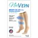 NuVein Medical Compression Stockings 20-30 mmHg Support Knee Length Closed Toe Beige Medium - Men & Women - Buy Online on GoSupps.com