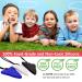 Shark Tooth Chew Necklace Bundle for Kids | Sensory Chew Teether for Teething, ADHD, Autism | Food Grade Silicone | Boys & Girls (Black/White/Blue) - Buy Online on GoSupps.com