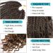 Ainimiu 14 Inch Goddess Box Braids Crochet Hair Bohomian Crochet Box Braids Curly Ends 8 Pack Crochet Braids Synthetic Braiding Hair Extension Black 14 Inch(Pack of 8) T30# - Buy Online on GoSupps.com