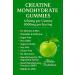 Ahiba Nutrition Creatine Monohydrate Gummies 5g per Serving, chewable, Vegan, Non-GMO, Sugar-Free, Soy-Free, Gluten-Free, Men & Women,More Strength & Recovery- Sour Apple Flavor, Made in USA - Buy Online on GoSupps.com