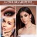 Waterproof Shimmer Eyeshadow Pen Crayon Stick - Dark Bronze | Long-lasting & Pearlescent Eyeliner Pencil for Glitter Eye Makeup - Buy Online on GoSupps.com