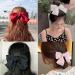 Yueser 7-Piece Big Bowknot Hair Clips Satin Ribbon Arc Accessories for Women | International Shipping Available - Buy Online on GoSupps.com