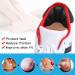 Back of Heel Cushion Pads - Adhesive Heel Grips for Boots & Loose Shoes | Reusable Inserts for Men & Women | Improve Shoe Fit | 4PCS Black - Buy Online on GoSupps.com