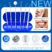 Dental Hygiene Oral Care Kit - Professional Teeth Cleaning Tools | Stainless Steel Dental Tools for Plaque and Tartar Removal | Includes Plaque Remover, Tartar Scraper, Tooth Scaler, Dental Pick - Sea Blue - Buy Online on GoSupps.com