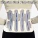 NEZIH Back Support Belt with 4 Support Bars | Therapeutic Lower Back Support for Pain Relief - International Shipping Available - Buy Online on GoSupps.com