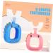 JECOMPRIS U-Shaped Toothbrush for Children | Silicone Manual Baby Toothbrush | Portable Household Toothcare Essentials - Buy Online on GoSupps.com