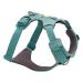 Luffwear front Range dog harness reflective yating adjustable comfortably padded everyday dishes for walks and dog races 2 linen fortifications River Rock Green XXS XXS River Rock Green
