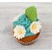 Decorative Magic24 Edible Flowers for Cakes | Sugar Flowers - 7 Variety + 5 Leaves 2 Colors | Tortendendeco Marrees Wedding Decoration - Buy Online on GoSupps.com