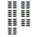 7 Set 28 pair of eyelin stickers and eyeliner stickers eyelash reusable eyelin sticker sticker Eyeshadow sticker make-up complete set eyeliner and eyelash 2 in 1 sticker 7