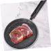 Ciieeo 3 Pcs Non-Stick Frying Pan Non Stick Frying Pan Earth Pan Earth Cookware Marble Frying Pan Maifan Frying Pan Omelette Pan Omelet Pan Trick or Treat Bowls Pan Pan Steak Pan Egg 38x22.5x2cmx3pcs Blackx3pcs - Buy Online on GoSupps.com