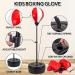 Springflower Big Punching Bag with 2 Pack Boxing Gloves | Height Adjustable Stand | Boxing Toys for Boys & Girls 5-10 Years Old - Buy Online on GoSupps.com
