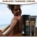  G n rique Tanning Lotion Gentle Natural Sun 6.18in Tanning Body Bronzer Sun Skin Care Beauty Supplies for Mom Daughter Girlfriend Smooth Radiant Glow UV Protection - Buy Online on GoSupps.com