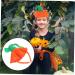 TOGEVAL Pumpkin Headband Halloween Headbopper Halloween Hair Accessories Adults Headbands Harvest Headband Pumpkin Hair Band Halloween Headpiece Pumpkin Stem Headband Non-woven Fabric - Buy Online on GoSupps.com