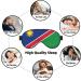 Flag of Namibia Soft Eye Mask | Comfortable Light Blocking Sleep Mask for Side Sleepers - Buy Online on GoSupps.com