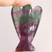 Shop Lovionus89 Hand-Carved Purple Fluorite Angel Statue - 5cm Healing Crystal Pocket Decoration - Buy Online on GoSupps.com