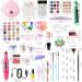 Nail Milling Mills for Gel Nails - UV Lamp Set Acrylic Powder (6 Colors) Nail Studio Essentials & Art Gifts for Women - Buy Online on GoSupps.com