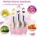2/6PCS Crystal Jelly Flower Color Changing Lipstick Best Gift PH lipstick color changing Lip Glos Jelly Transparent Magic Changing Lip Temperature Change Lipstick (F) - Buy Online on GoSupps.com