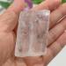 Crystal Rough 1pc Large Natural Optical Calcite Raw White Iceland Spar Specimen Quartz Crystal Stone Gift (Size : 1pc Random 50-80g) - Buy Online on GoSupps.com