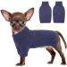 Iecoii dog sweater sweater for dogs dog sweaters for small medium -sized large dogs warm turtleneck dog sweater winter dog clothing for cats chihuahua French bulldog Labrador small blue