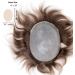 Lordhair 100% Human Hair Indian Hair 0.08mm Super Thin Skin Skin Hair Replacement System Color #4ASH Toupee Color4ASH - Buy Online on GoSupps.com