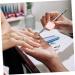 40 Pcs Nail Art Palette Ring Set - Color Mixing Trays for Nail Polish Manicure & Press-On Nails | Premium Quality Nail Tools - Buy Online on GoSupps.com