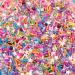 NIANTU1125 100g Mixed Rhinestone Long Cylindrical Slices Polymer Clay Sprinkles for DIY Craft Nails Art Fluffy Slimes Filling Accessories Gift (Color : Colorful) - Buy Online on GoSupps.com