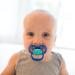 Dr. Brown's Advantage Reversible Baby Pacifier 3-Pack Blue Glow-in-the-Dark | 6-18m | Breathable Open Shield, Max Airflow, 100% Silicone - Buy Online on GoSupps.com