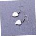 NUOBESTY 40 Pcs Jewlery Stainless Steel Earrings Jewelry Dangler Kit Pendant Girl Jewelry Pin Round Silver 3.50X1.30X1.00CM - Buy Online on GoSupps.com
