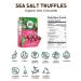 Alter Eco Deep Dark Sea Salt Truffles | 58% Pure Dark Cocoa | Fair Trade Organic Non-GMO Gluten Free | 60 Truffles | 60 Count - Buy Online on GoSupps.com