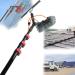 Window Cleaning Rod/Water Feeding Telescopic Brush/Extendable Cleaner for PV Panel Cleaning Truck Windows 12m 35cmbrushhead-12M/39FT 35cmbrushhead 12M/39FT
