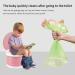 Portable Travel Potty for Toddlers - Foldable & Pink | Emergency Toilet for Car, Camping & Indoor Use - Buy Online on GoSupps.com