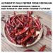 Dried Sichuan Chili Peppers - 4 oz Mild Red Chilies for Mexican, Chinese, Thai Dishes - Premium Szechuan for Chili Oil, Paste, Sauce - Mild Hot (1 Pack) - Buy Online on GoSupps.com