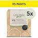 LILLYDOO Eco-Friendly Size 6 Pants (15+ kg) - Monthly Box of 95 Pieces | Sustainable & FSC Certified - Buy Online on GoSupps.com