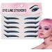 Autocollants pour Eye Liner | D calque Fard Paupi res Femme - Adh sif Tenue Longue Bandes Pour Sorties Danse Voyage Sc ne M res Bleu - Buy Online on GoSupps.com