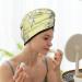 Unicorn Sun Salutation Yoga Microfiber Hair Towel | Soft Absorbent Wrap for Long Curly Hair - Quick Dry Coral Velvet Cap for Women - Buy Online on GoSupps.com