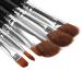 Zetiling 6Pcs Brush Nose Shadow Brush Kit | Skin-Friendly Fiber Bristles for Perfect Makeup | Double End Design | Soft Touch & Lightweight - Buy Online on GoSupps.com