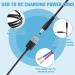 2 Pcs USB Charger Cable for 5V 3A Fairywill Electric Toothbrush and Other DC5.5mm Interface Devices - 2M Length - Buy Online on GoSupps.com