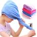 Microfiber Hair Drying Towels Quick Dry Long Hair Wrap Absorbent Twist Turban 4 Pack