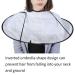 Buy Waterproof Hairdressing Cape for Adults - White Salon Hair Cutting Cape | International Shipping Available - Buy Online on GoSupps.com