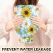 Summer Flowers Hot Water Bottle with Cover - 1L BPA Free Pain Relief Bag for Bed Hands & Feet - Buy Online on GoSupps.com