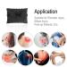 HapiPoppy Arm Sling Shoulder Cushion - Comfortable Support for Arm, Elbow, and Wrist Injuries - Minky Dot Black - For Women, Men, and Kids - Buy Online on GoSupps.com