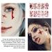 TOPORTY 20 Sheets Halloween Scar Tattoos - Realistic Fake Bloody Wound Zombie Tattoo Sticker for Masquerade Prank Makeup - Buy Online on GoSupps.com