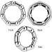 Jaceyon Bike Crank Bearings 5/16 x 7 Balls - 4 Pcs Replacement MTB Part - Buy Online on GoSupps.com