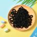 PROUSKY 100 Black Hair Bands for Women and Men - Elastic Hair Ties for Hair Styling - Buy Online on GoSupps.com